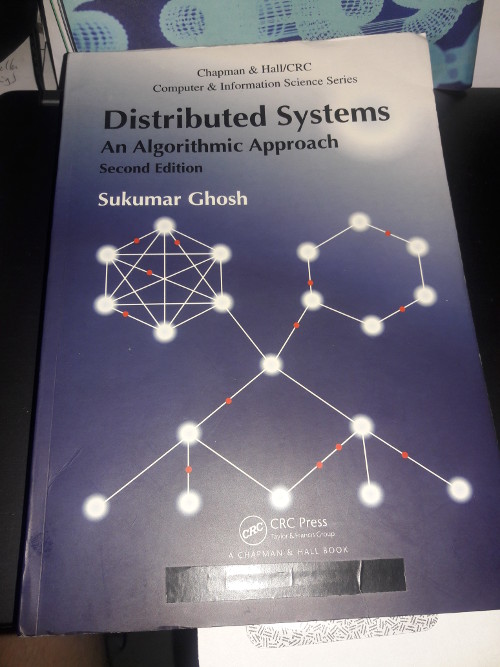 The Distributed Algorithm by Sukumar Ghosh --- this is a must have book if you are developing on a distributed platform.